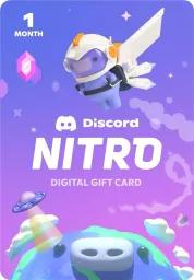 Discord Nitro 1 Month Subscription - Digital Code